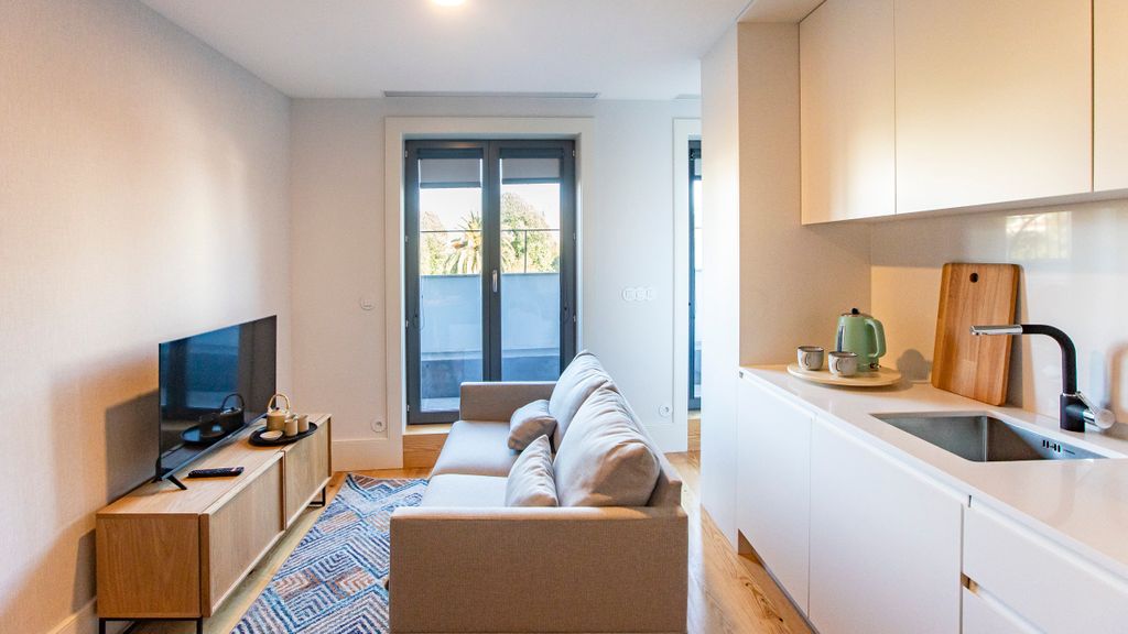 Stylish Studio w/ AC & Balcony by LovelyStay