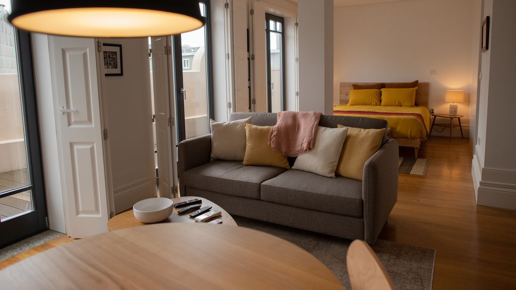 Spacious Studio w/ Balcony & AC by LovelyStay