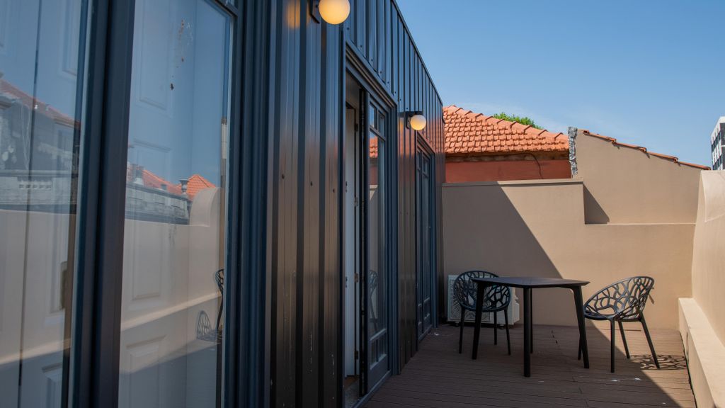Spacious Studio w/ Balcony & AC by LovelyStay