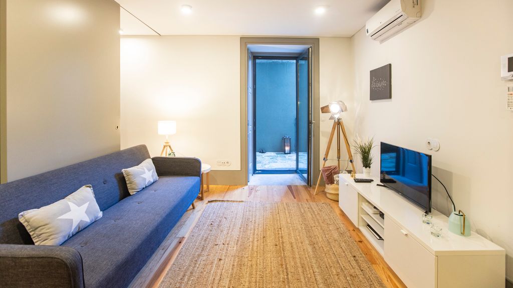 Downtown Studio w/ AC & Patio by LovelyStay