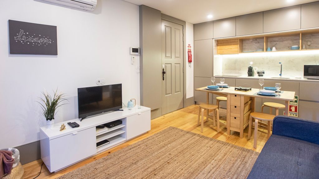 Downtown Studio w/ AC & Patio by LovelyStay
