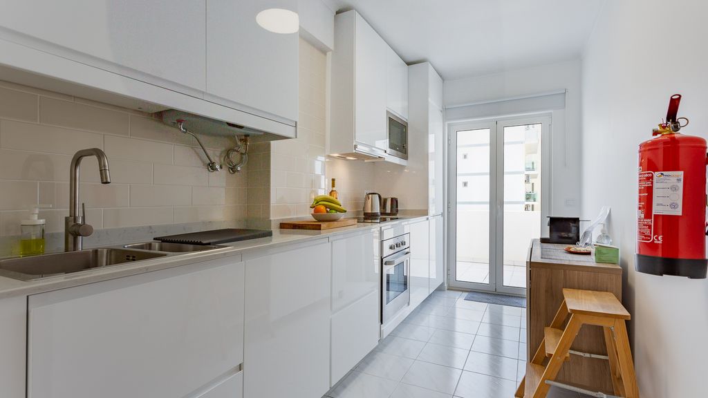 Bright 1BDR Apartment W/Balcony by LovelyStay