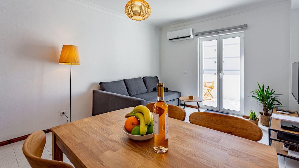 Bright 1BDR Apartment W/Balcony by LovelyStay