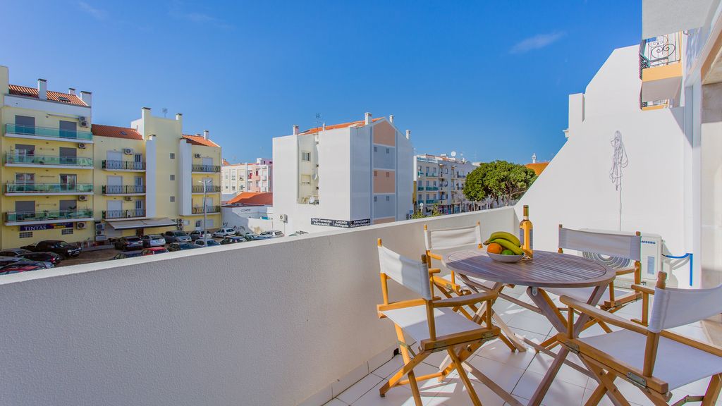 Bright 1BDR Apartment W/Balcony by LovelyStay