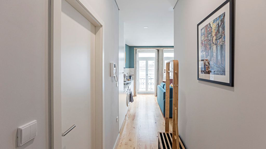 Turquoise Flat w/ AC & Balcony by LovelyStay