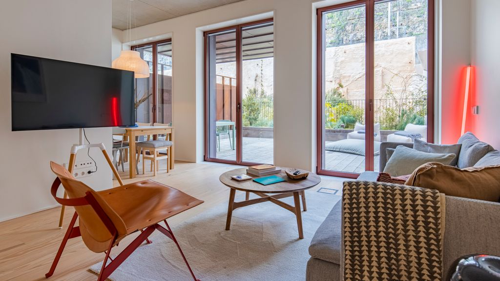 Deluxe 2BDR Apartment W/ Patio by LovelyStay