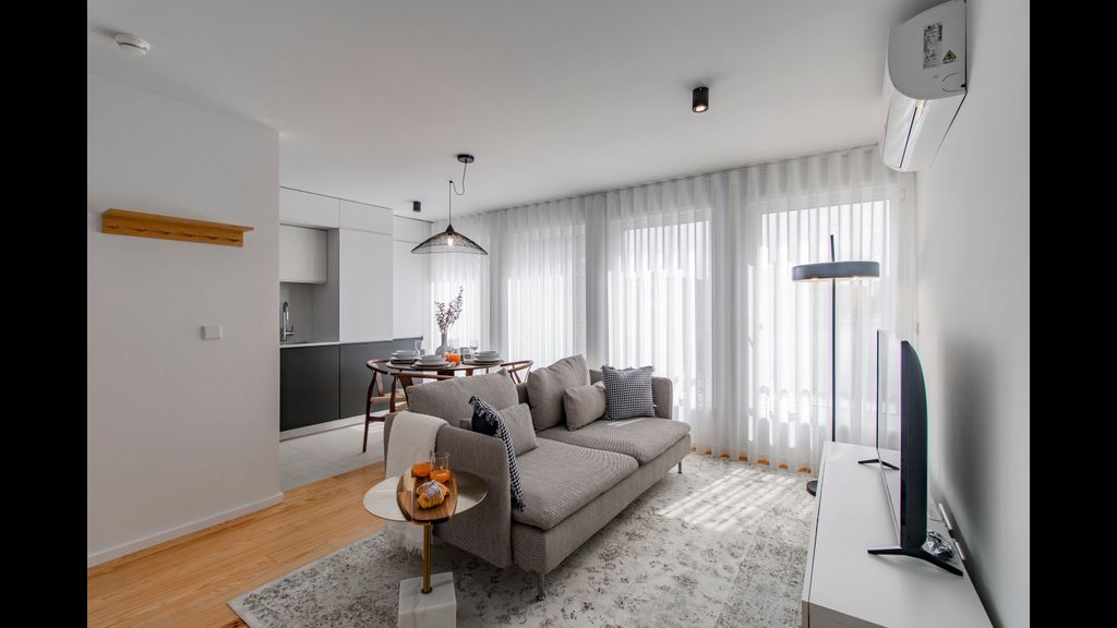 Trendy Haven w/ AC by LovelyStay