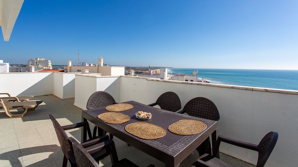 Beach View 2BR with Balcony by LovelyStay