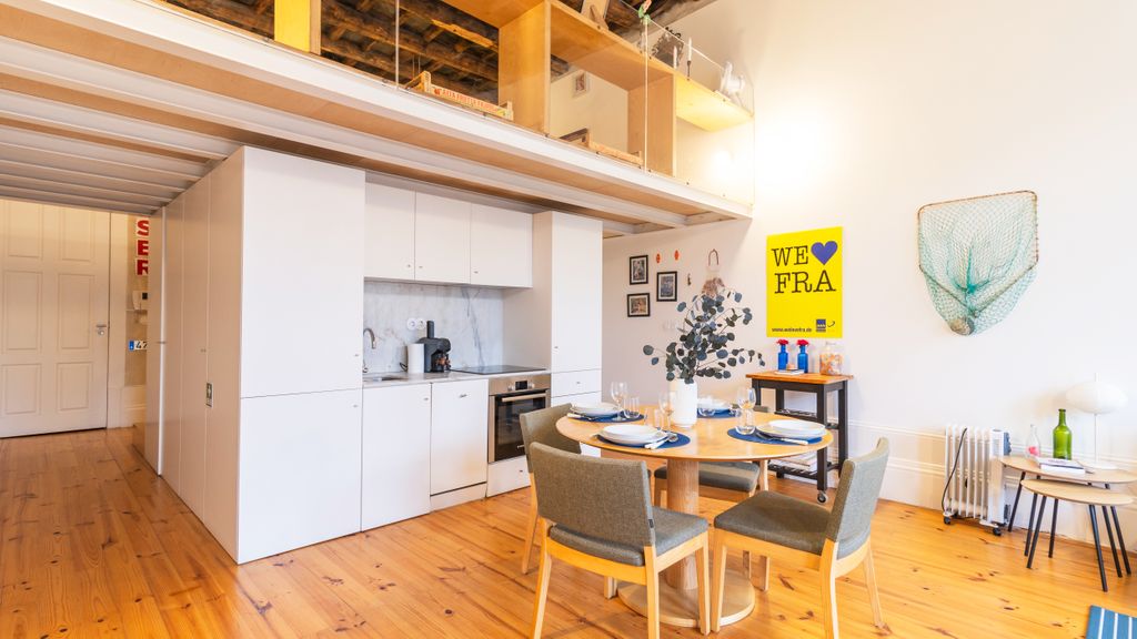 Eccentric Mouzinho Mezzanine by LovelyStay