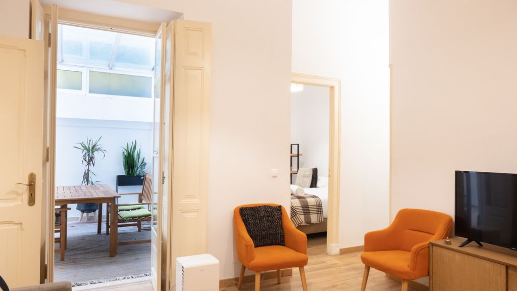 Central Apartment w/ Terrace by LovelyStay