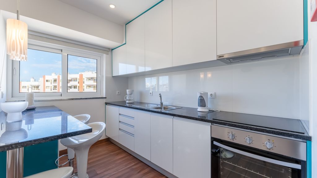 Serene Blue 1 BDR Flat With Balcony by LovelyStay