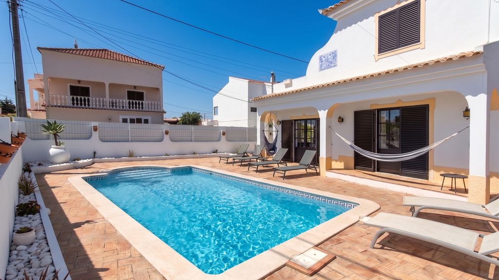 Stylish 3 BDR Retreat w/Pool by LovelyStay