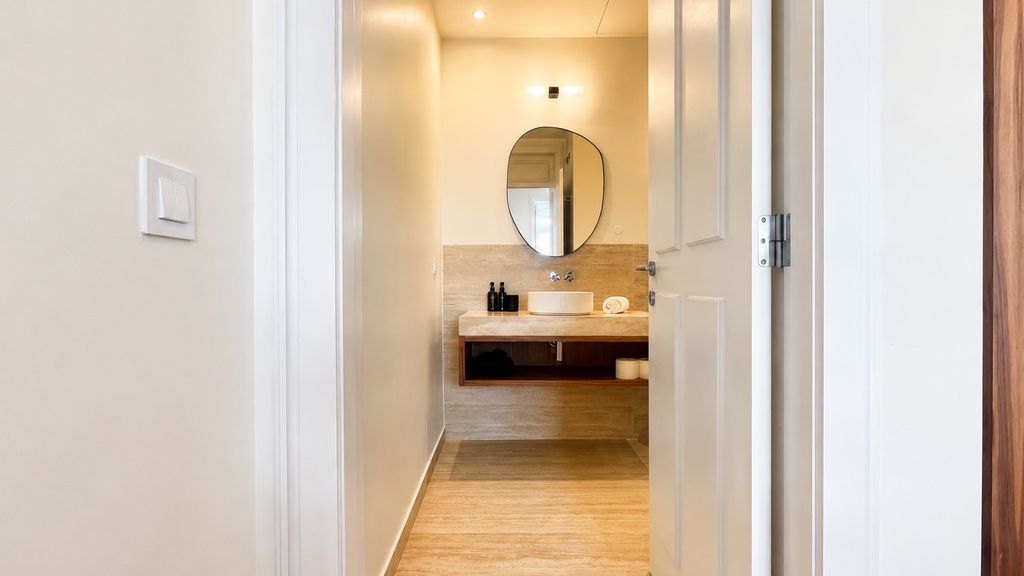 Three-Bedroom Apartment with Balcony