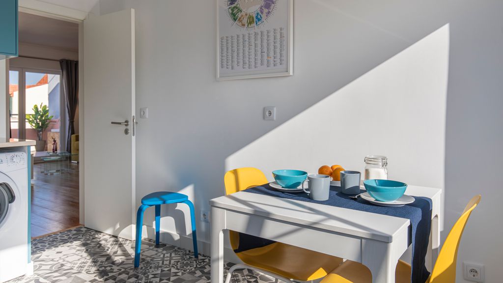 Sunny 1BDR Apartment W/Terrace by LovelyStay