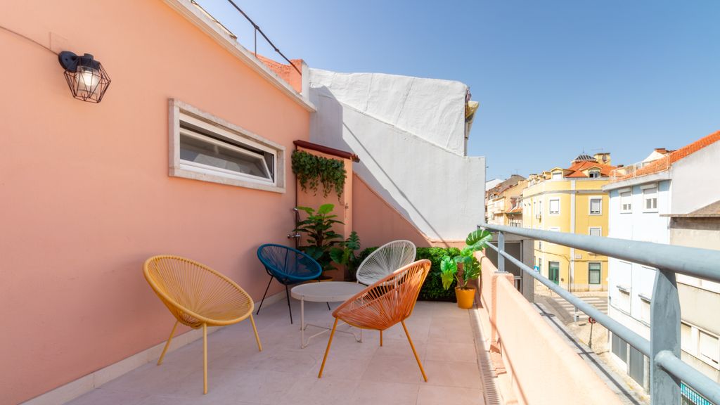 Sunny 1BDR Apartment W/Terrace by LovelyStay